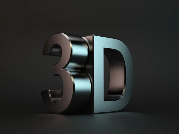 Tekst 3D — Zdjęcie stockowe