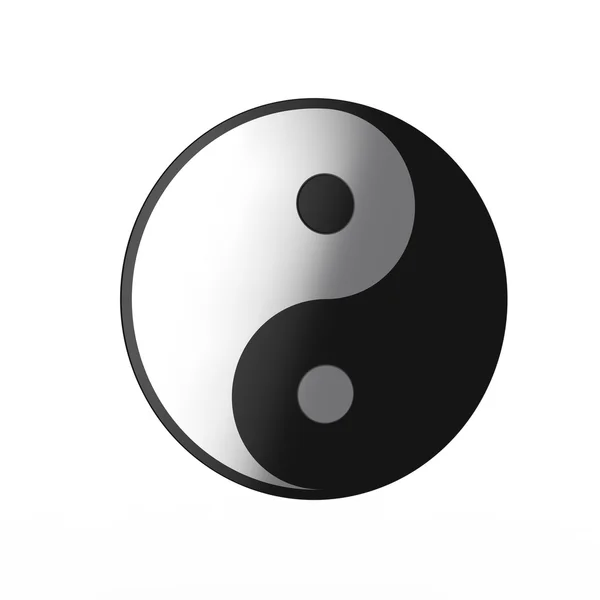 Yin Yang. — Fotografia de Stock