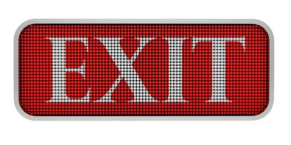 Exit screen — Stock Photo, Image
