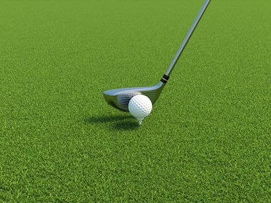 Golf ball clipart