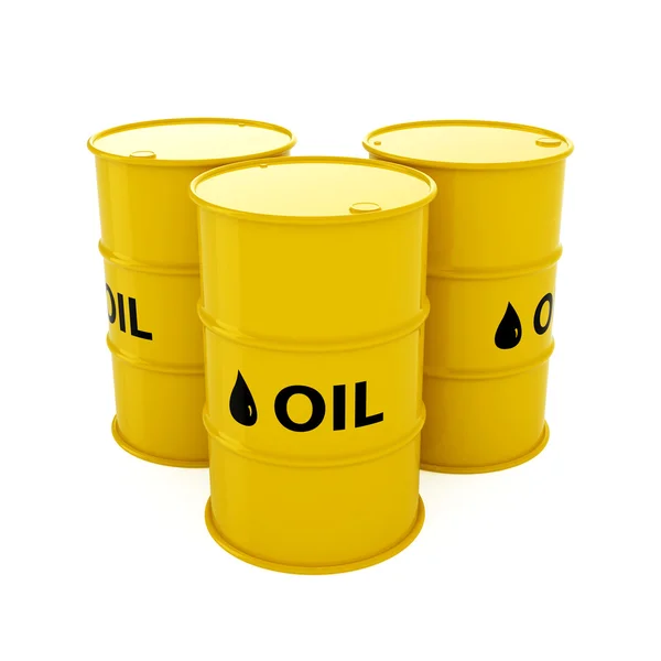 Barriles de petróleo —  Fotos de Stock