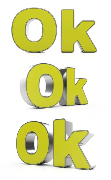 Ok sinal — Fotografia de Stock