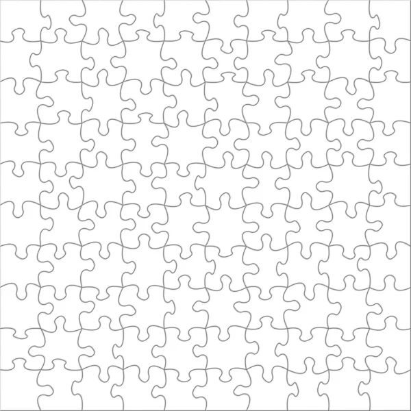 Quebra-cabeças em branco — Fotografia de Stock