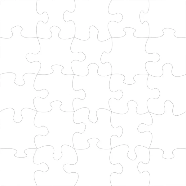 Prázdné puzzle Stock Obrázky