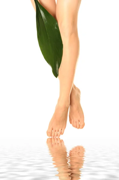 Nackte Beine — Stockfoto