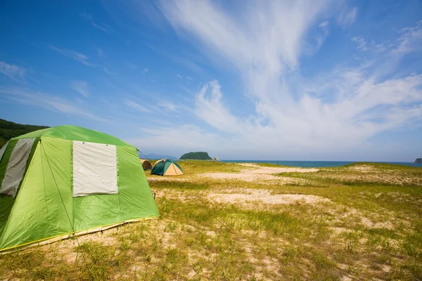 Tent camp — Stockfoto