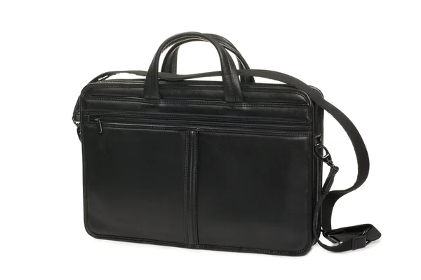Fashionable leather briefcase — Stock Photo, Image