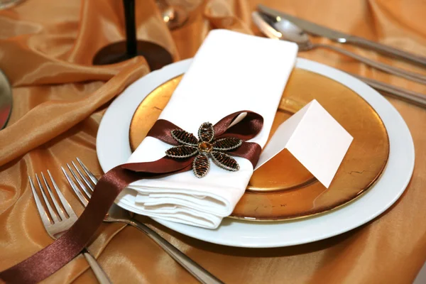 Elegant dinner — Stock Photo, Image