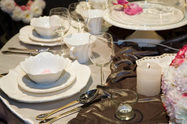 Elegant dinner — Stock Photo, Image