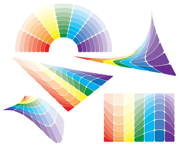 Renkli elemanları tasarım için-vektör — Stok Vektör