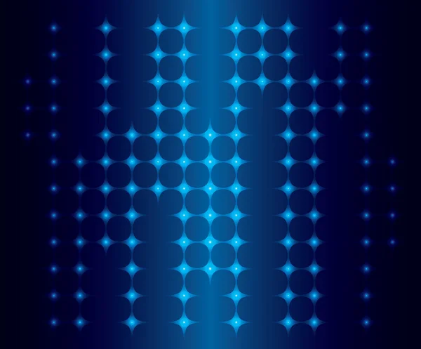 Абстрактный фон с синими неоновыми огнями - eps10 — стоковый вектор
