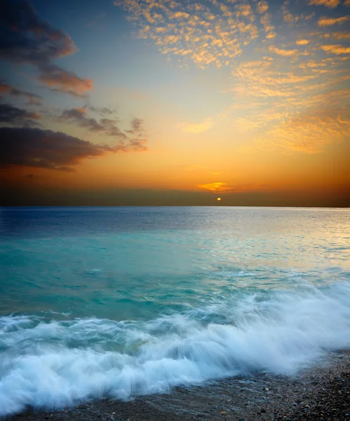 Puesta de sol marina — Foto de Stock
