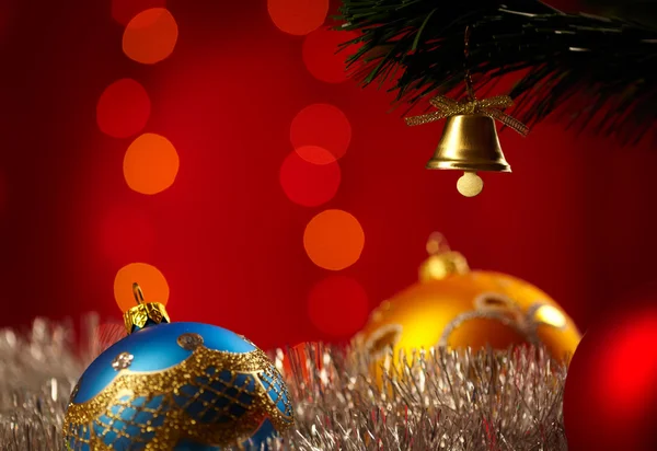Noel dekorasyonu. sığ odak — Stok fotoğraf