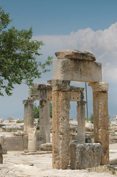 Руины Иераполиса — стоковое фото