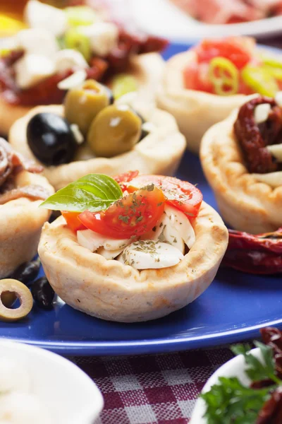 Mediterranean appetizer food — Stock Photo, Image