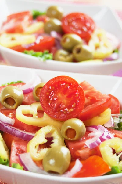 Italiensk olivolja sallad — Stockfoto