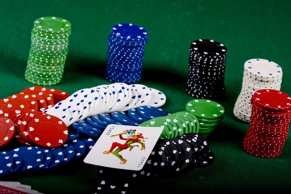 Poker! - Stock-foto