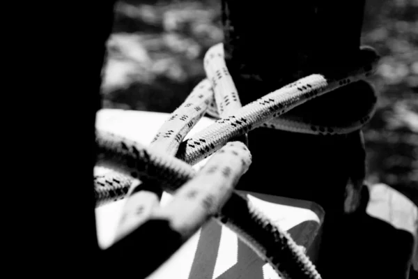 Вітрильний мотузку Стокове Фото