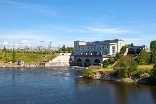 Central hidroeléctrica de Narva — Foto de Stock