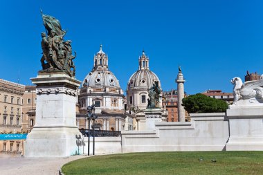 Santa Maria di Loreto and Vittoriano