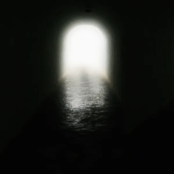 Light at the end of the tunnel — Stock Photo, Image
