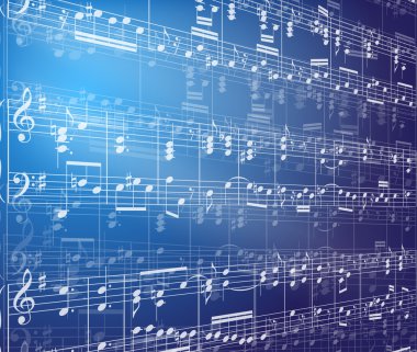 Music background clipart