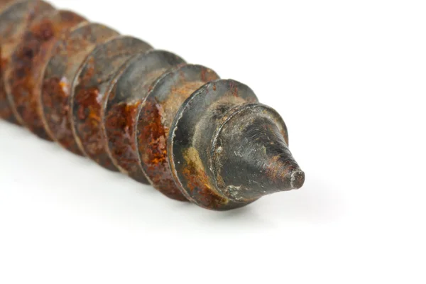 Rusty old screw — Stock Photo, Image