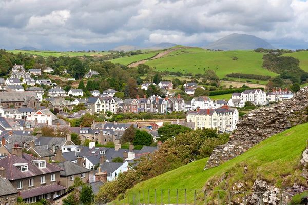 Village de Criccieth au Pays de Galles du Nord — Photo