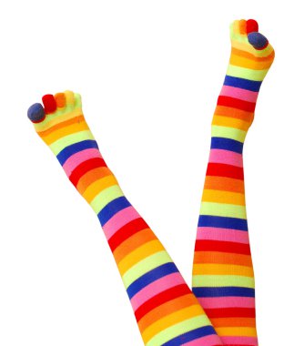 Color socks clipart