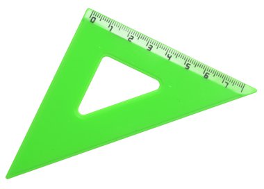 Plastic ruler clipart