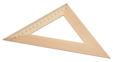 Wooden ruler clipart