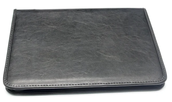 Leather paperwork — Stock Photo, Image
