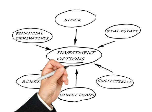 INVESTMENT OPTIONS — Stock Photo, Image