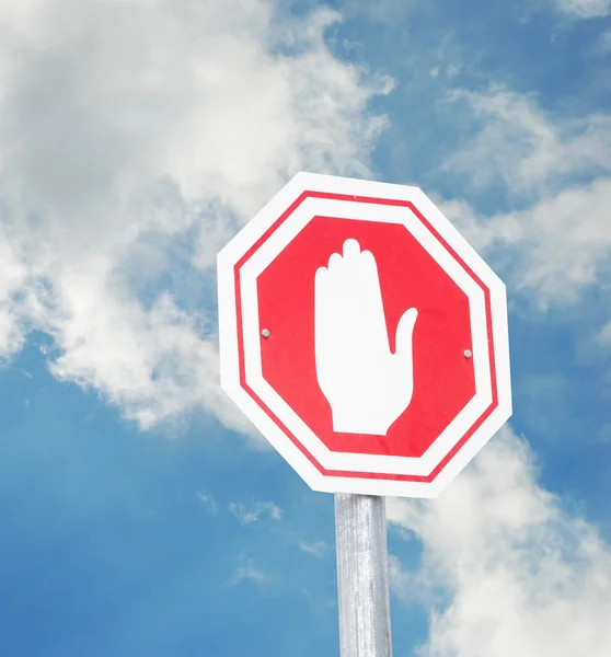 Stop traffic sign — Stock Photo, Image
