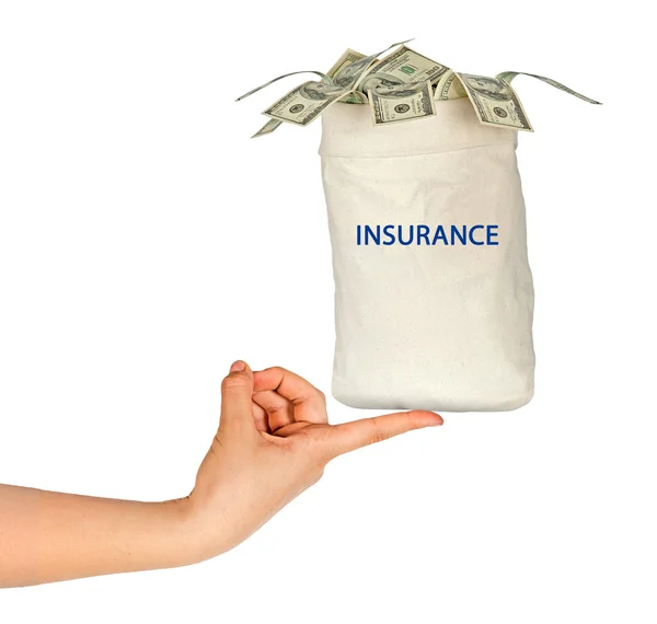 Versicherung geben — Stockfoto