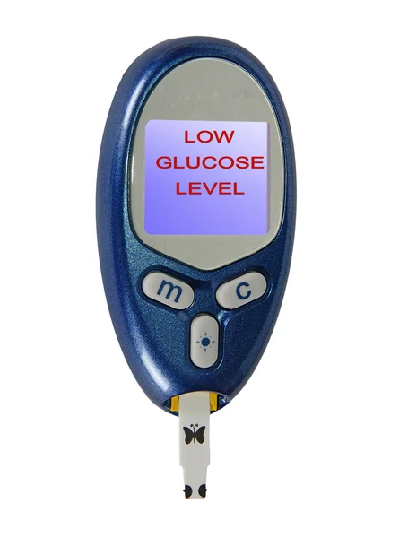 Accueil glucose mètre — Photo