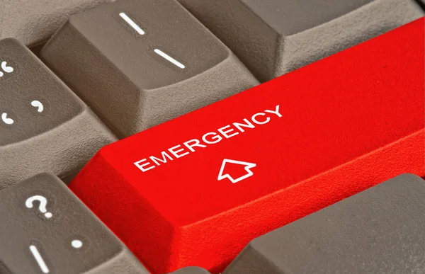 Hot key for emergency — Stock Photo, Image