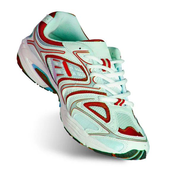 Beyaz arka plan üzerinde izole spor ayakkabı — Stok fotoğraf