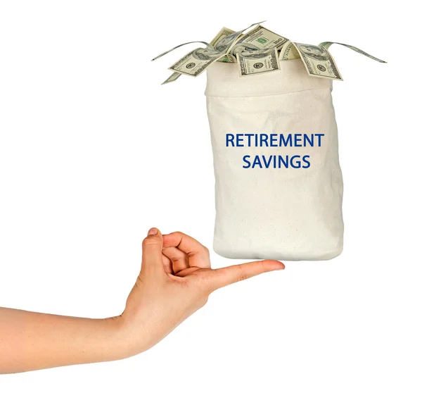 Poupança de aposentadoria — Fotografia de Stock