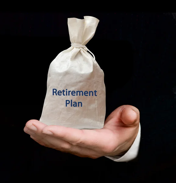Pensioenplan — Stockfoto