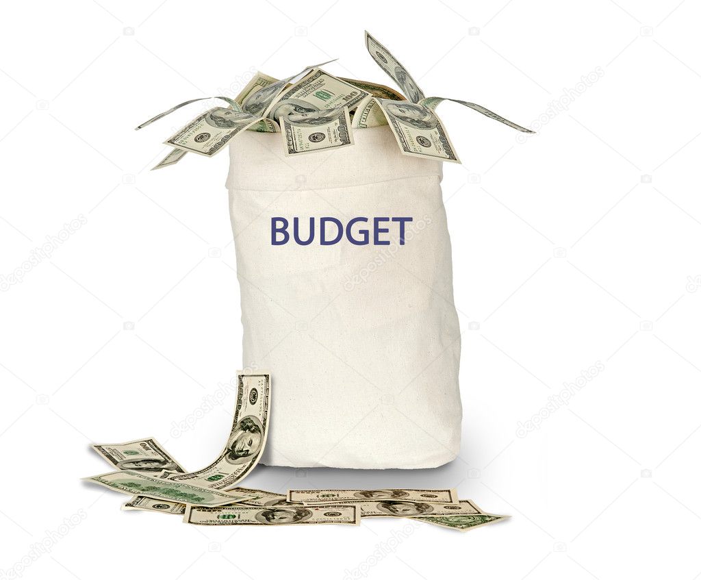 Bag with budget