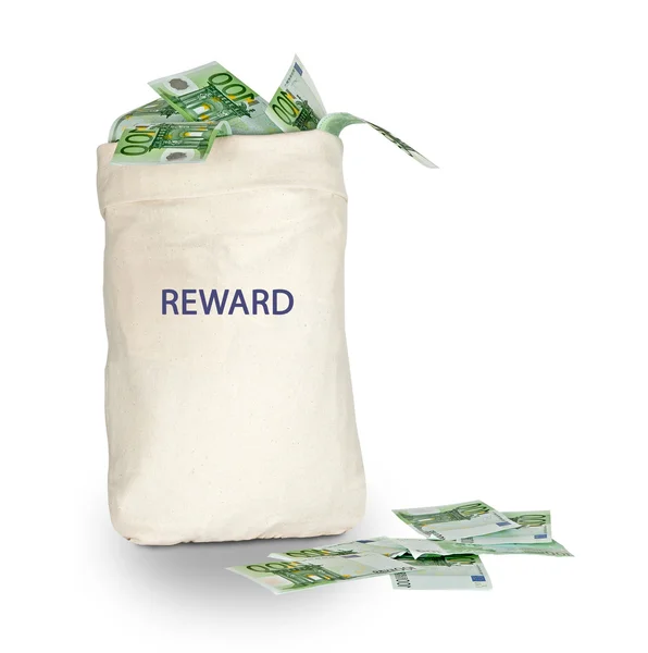 Tasche mit Belohnung — Stockfoto