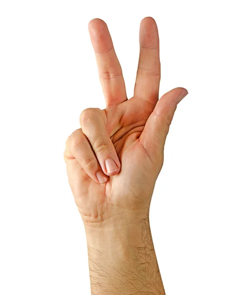 Gesturing hand — Stock Photo, Image