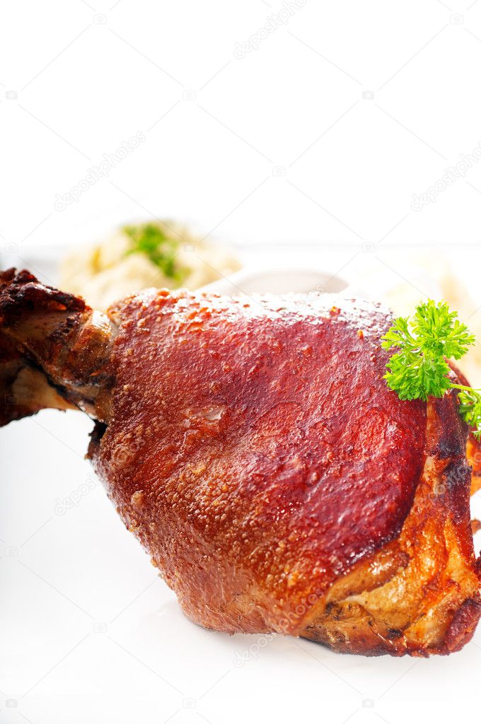 Ursprungliga tyska bbq fläsk knoge — stockfotografi © keko64 #7638317