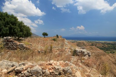 antimachia köyü yakınlarında Venedik kalesinin