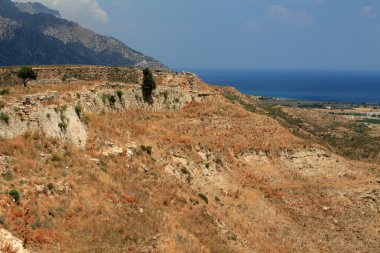 antimachia köyü yakınlarında Venedik kalesinin