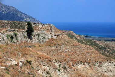 antimachia köyü yakınlarında Venedik kalesinin