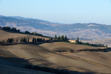 pienza ve monticchiello hemen sonra sunrise hills.