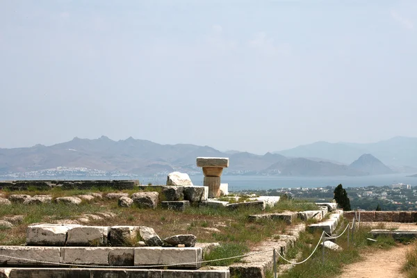 stock image Asklepion place on the island of Kos where Hippocrates has built one of the