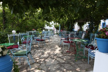 Zia village on Kos Island clipart